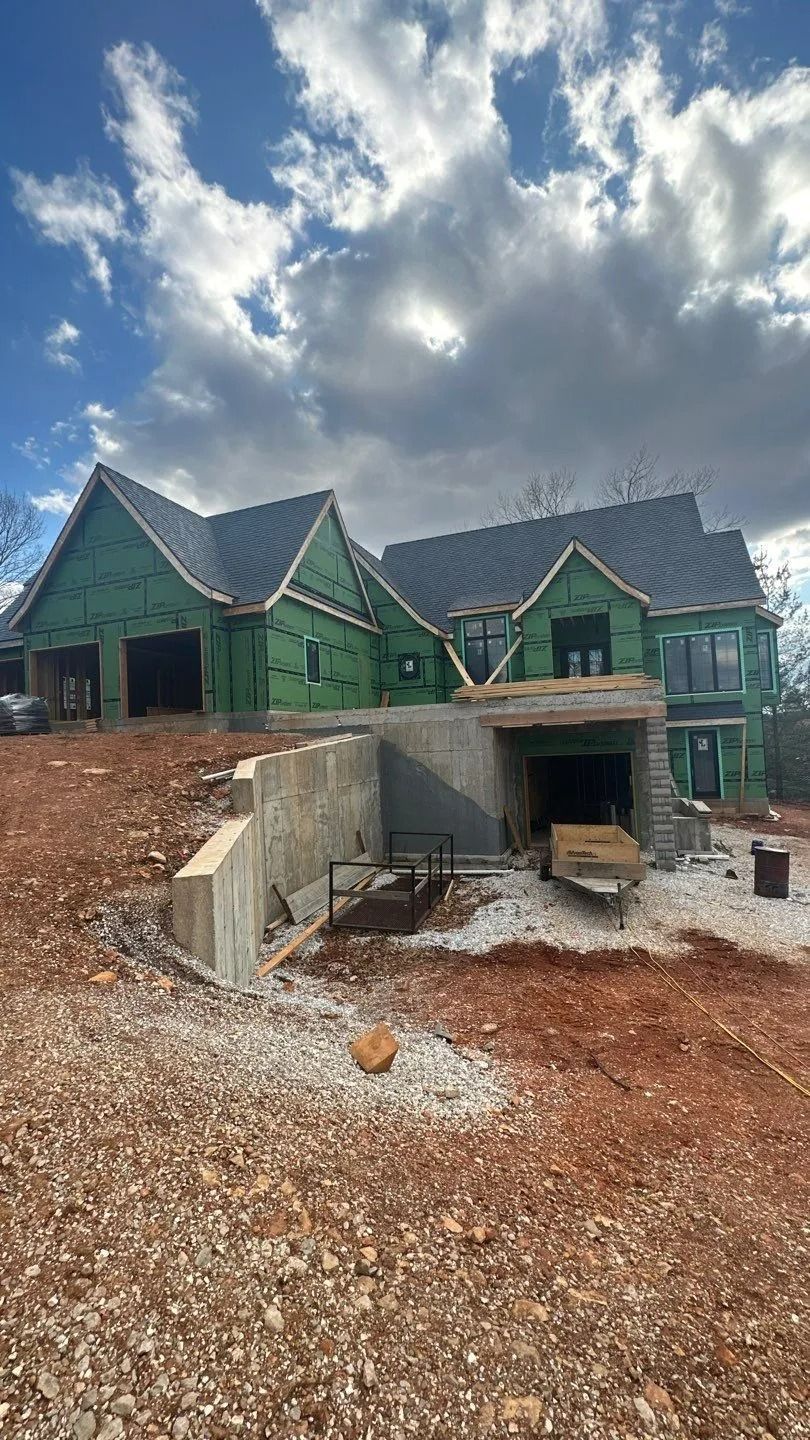 ARCC construction and exterior work in progress on a building